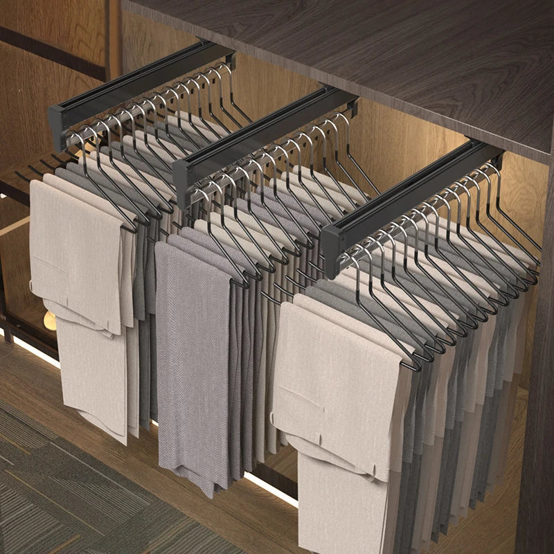 Tige de rangement pour vêtements