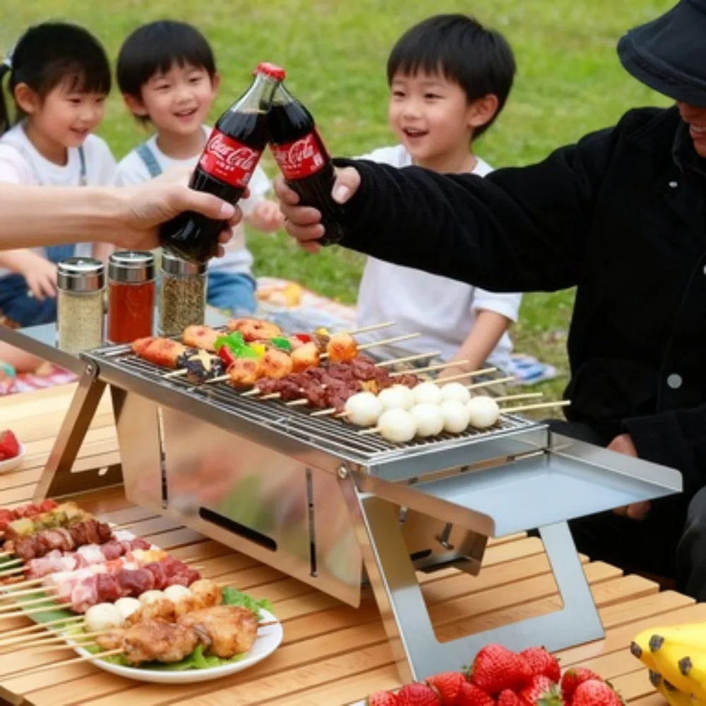 Barbecue à charbon de bois
