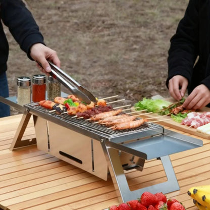 Barbecue à charbon de bois