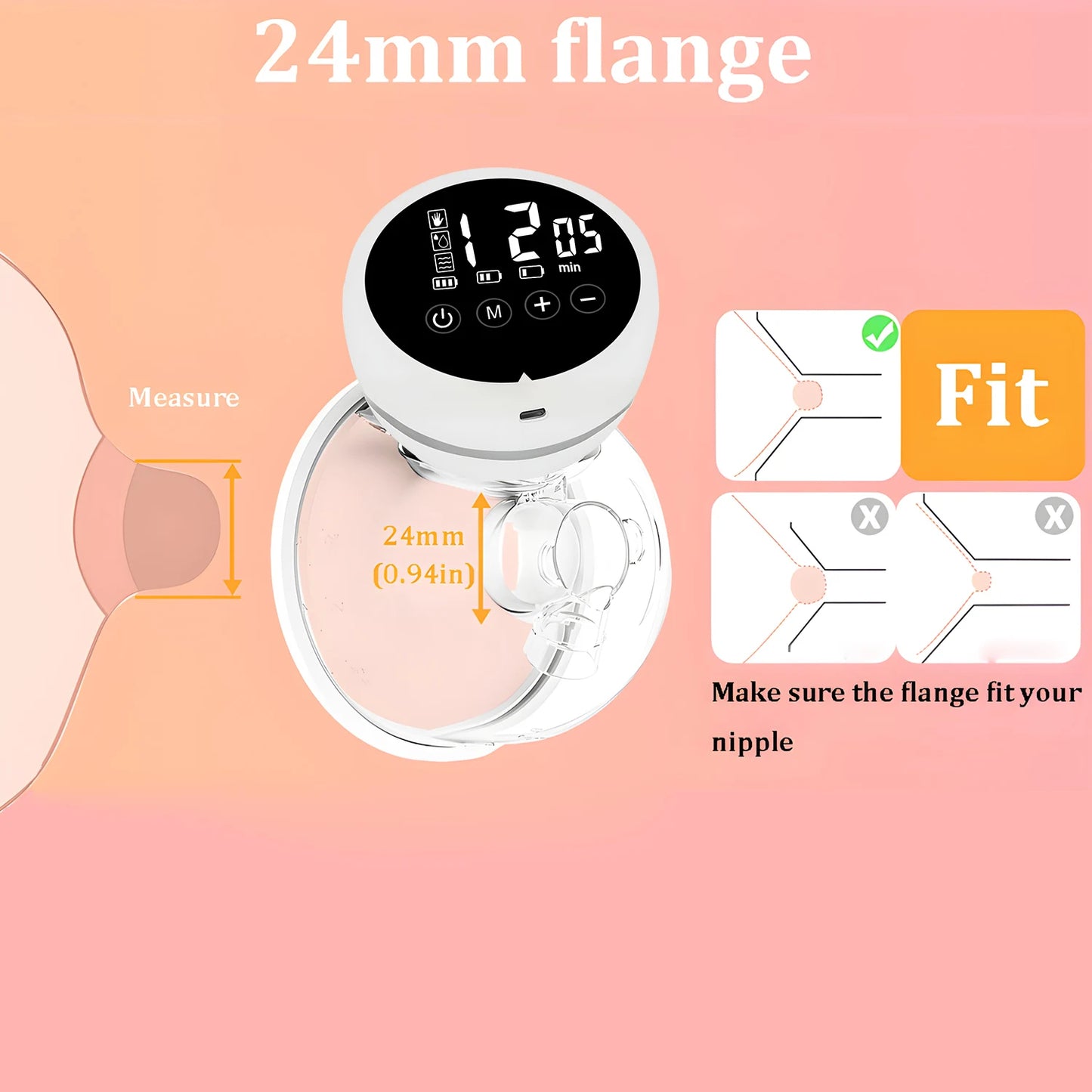 Tire-lait électrique portable