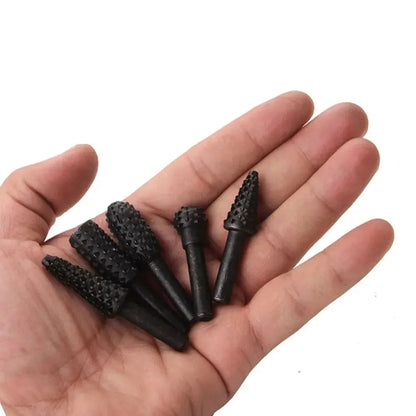 5 pièces fichier rotatif tête