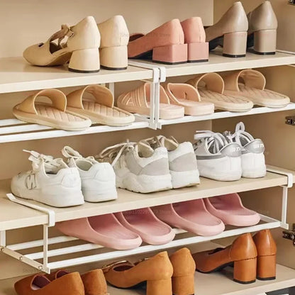 Étagère à Chaussures Extensible